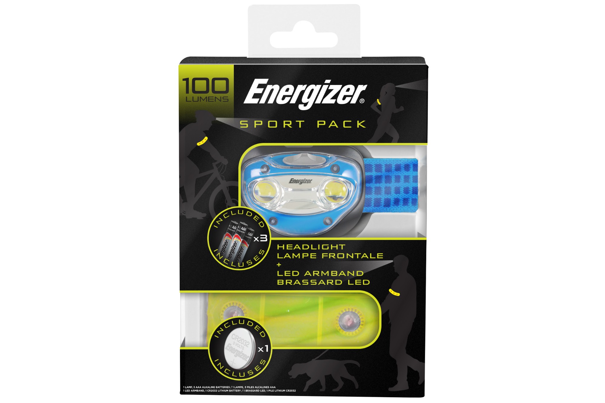 Photos - Other for Computer Energizer Sport Gift Pack - Head Torch and LED Armband ENERVISIONSPORT 
