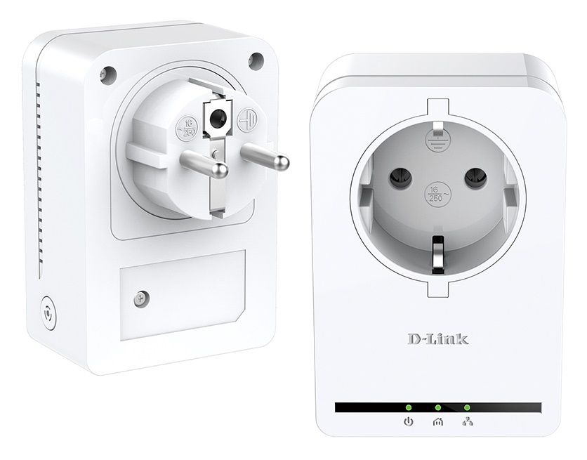 D-Link DHP-P309AV 500Mbit/s Ethernet LAN White 2pc(s) PowerLine network adapter