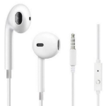 JLC R62 Earphones – White with Mic