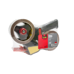 Scotch Heavy Duty Pistol Grip Dispenser + 2 Rolls Scotch Storage Tape Low noise Brown 50mm x 66m 7100298857