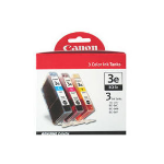 Canon 4480A265/BCI-3E Ink cartridge multi pack C,M,Y Blister, 3x500 pages 3x500 pg Pack=3 for Canon BJC 3000/6000/S 450/S 600