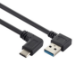 JLC Type C (Male) to USB (Male) Right Angled Cable – 25CM - Black