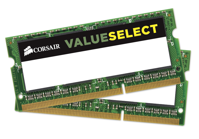Corsair 2x 4GB, DDR3L, 1600MHz memory module 8 GB 2 x 4 GB DDR3