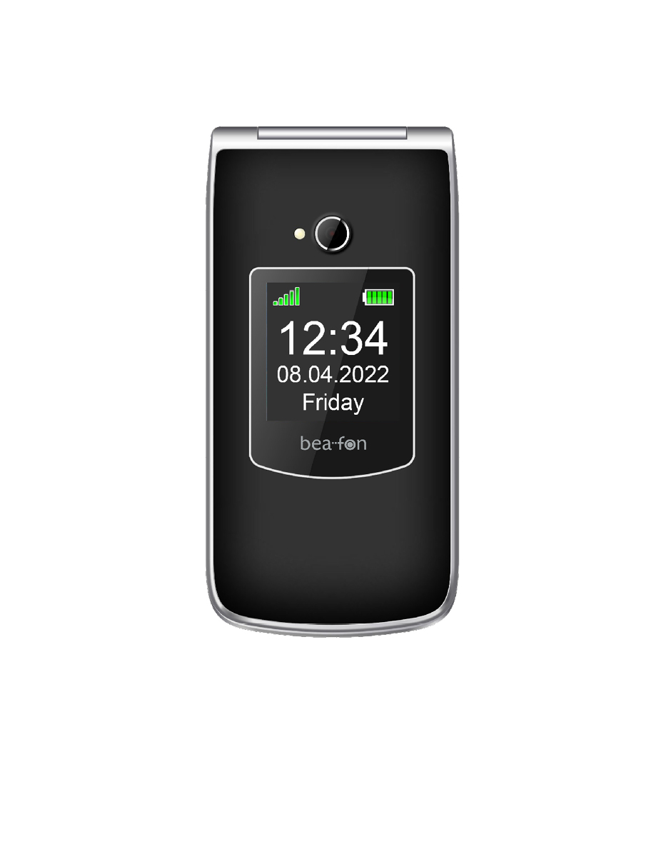 Image of Beafon SL605 6.1 cm (2.4") Black, Silver Senior phone