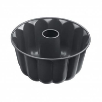 Image of WMF Kaiser 7637167 - Pudding mould - Round - 3.6 L - Black - Steel...