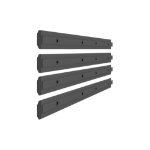 Multibrackets M Pro Series - Rail Extension Black