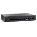 Cisco Small Business SG300-10SF Managed L3 Gigabit Ethernet (10/100/1000) Black