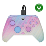 Turtle Beach Rematch Advanced Cotton Candy Wired Gaming Controller for Xbox and PC – Glow, Remappable Buttons, Hair Triggers, Audio Controls, 8ft Cable, Officially Licensed by Xbox