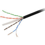 4XEM 4XCAT6STRANDBK networking cable Black 12007.9" (305 m) Cat6 U/UTP (UTP)