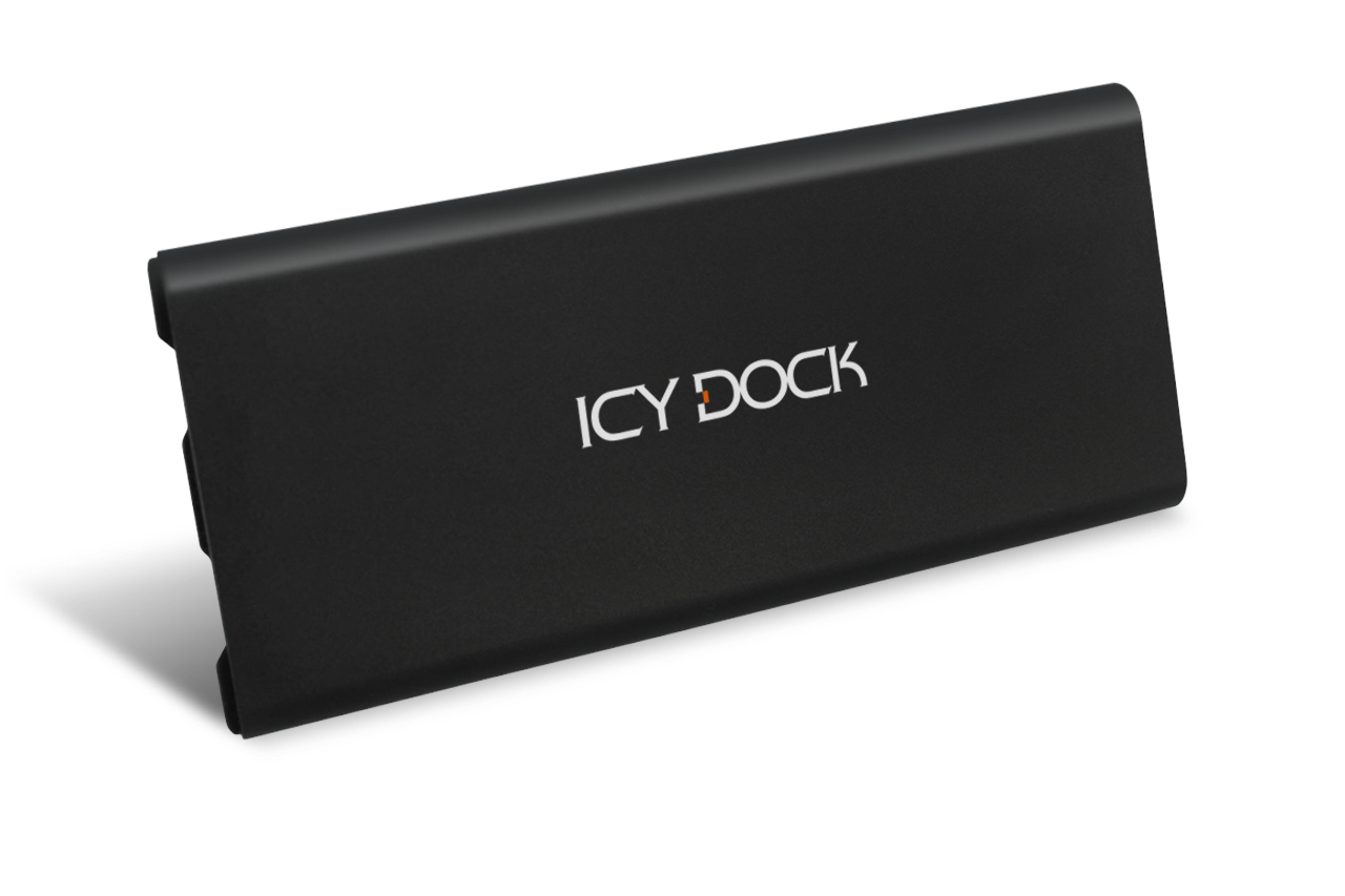 Image of Icy Dock MB861U31-1M2B storage drive enclosure SSD enclosure Black M.2