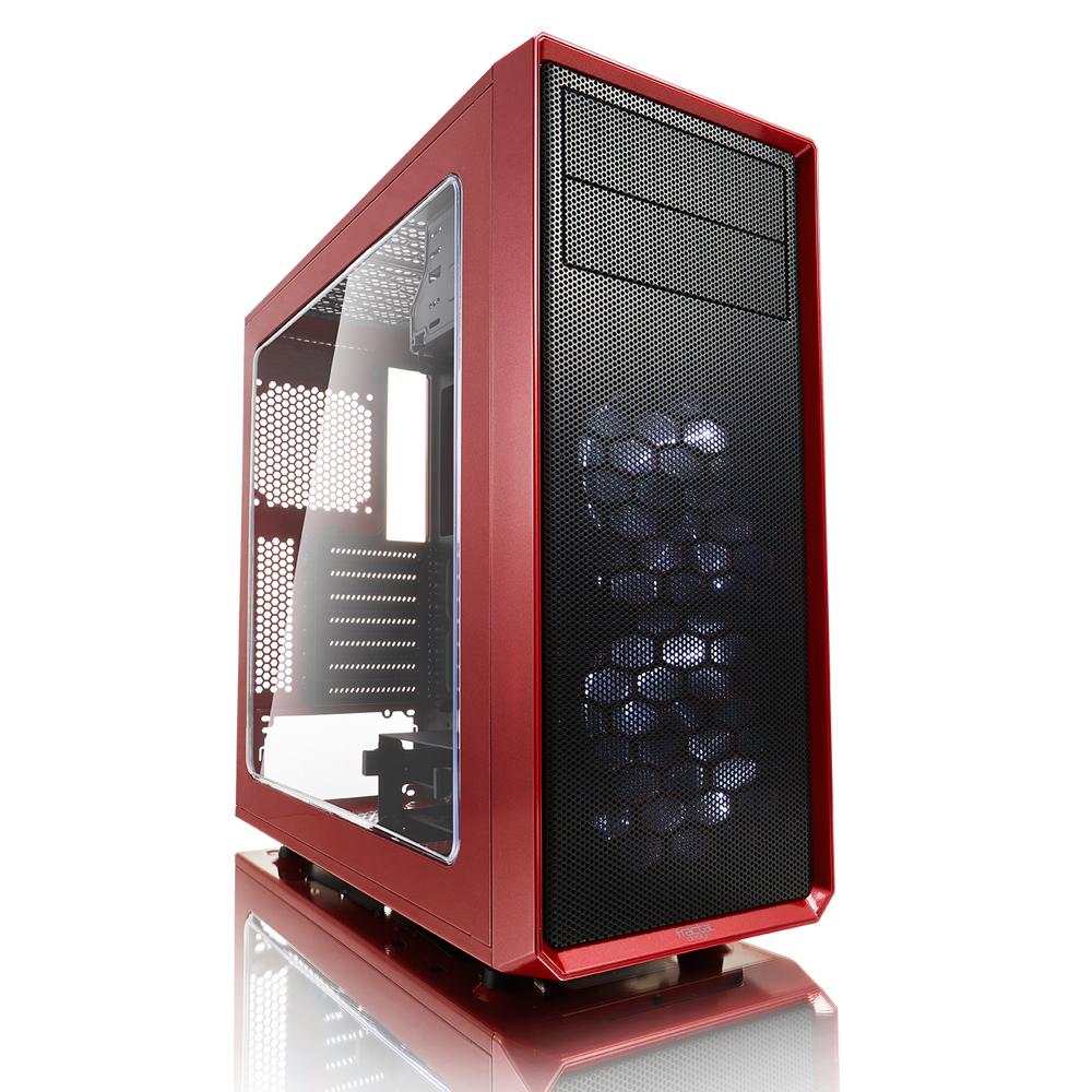 Image of Fractal Design Focus G Midi Tower Black, Red