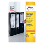 Avery L4760REV-20 self-adhesive label Rounded rectangle Removable White 140 pc(s)