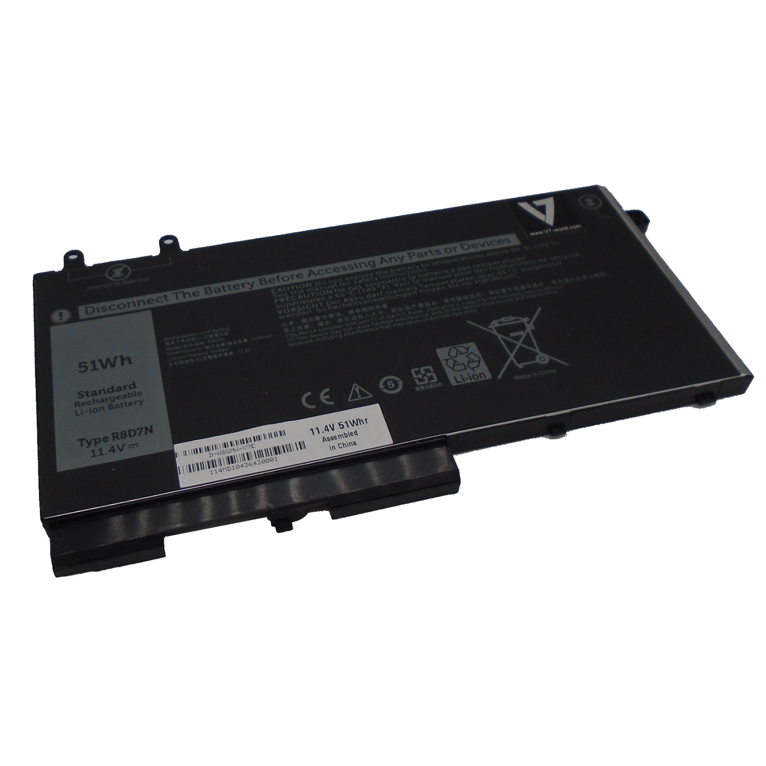Image of V7 D-W8GMW-V7E laptop spare part Battery