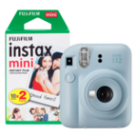 Fujifilm Instax Mini 12 Instant Camera - Pastel Blue - Camera + 20 Shot Pack