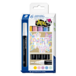 Staedtler Lumocolor 349 C6-1 paint marker Assorted colours 1 pc(s)