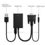 Microconnect VGAHDMI VGA cable 0.15 m VGA (D-Sub) Black