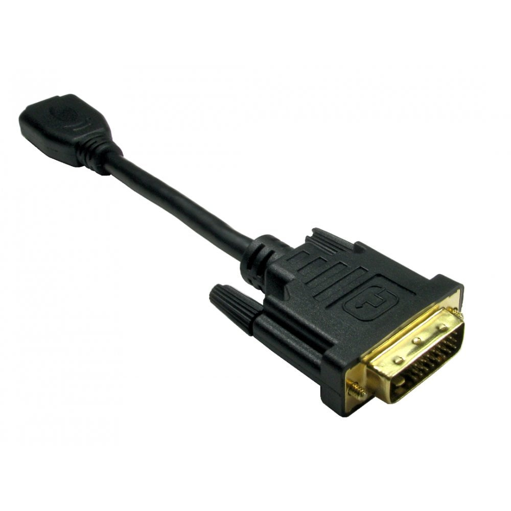 Image of Cables Direct CDL-DV006CAB video cable adapter 0.15 m DVI-D HDMI...