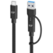Monoprice 47673 USB cable 71.7" (1.82 m) USB C Black
