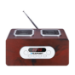Blaupunkt PP5BR radio Portable Wood