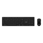 MSI FORGE K210 WIRELESS COMBO toetsenbord Inclusief muis Thuis/Werk USB QWERTY Amerikaans Engels Zwart