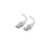 C2G 7ft (2.1m) Cat6A Snagless Shielded (STP) Ethernet Network Patch Cable - White