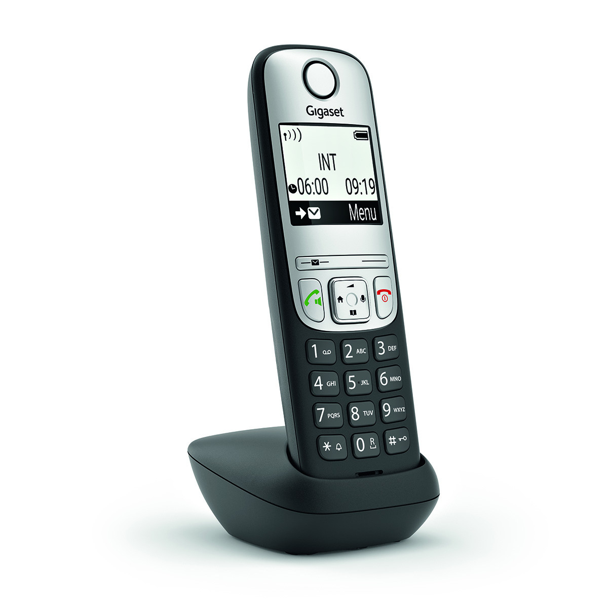 Image of Gigaset A690HX Analog/DECT telephone Caller ID Black, Silver
