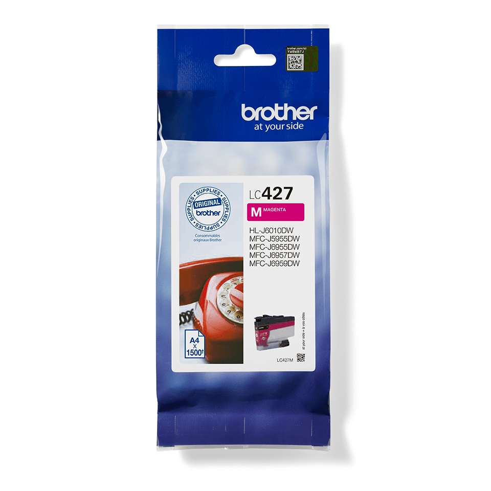 Image of Brother LC-427M Ink cartridge magenta, 1.5K pages ISO/IEC 24711...
