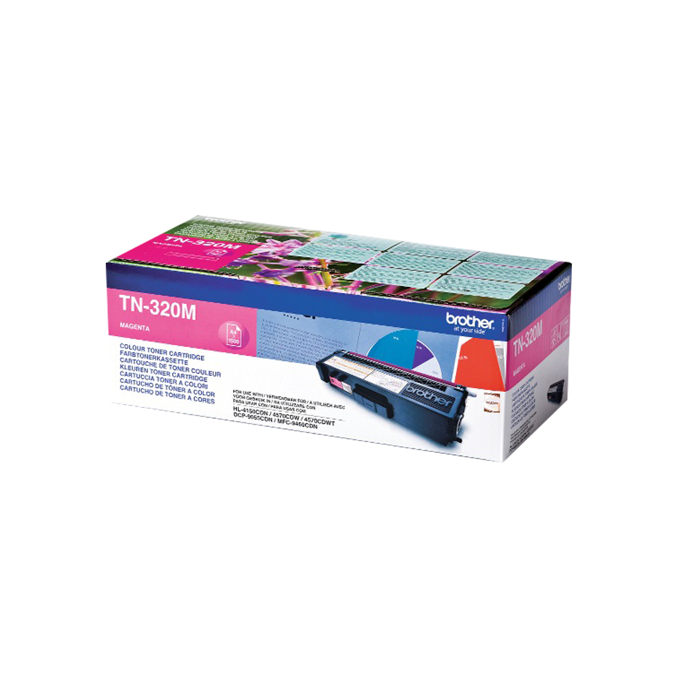 Image of Brother TN-320M Toner magenta, 1.5K pages ISO/IEC 19798 for...