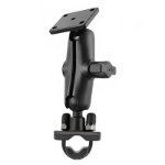 RAM Mounts Handlebar U-Bolt Double Ball Mount with AMPS Hole Pattern