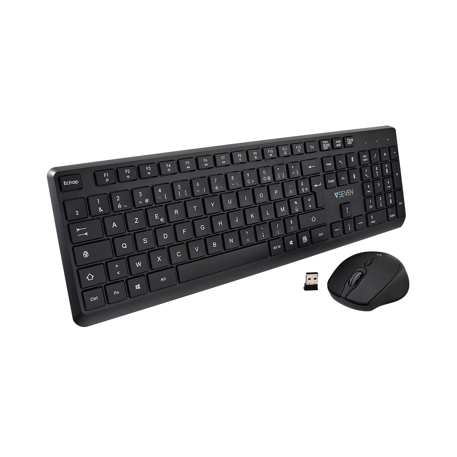 V7 CKW350FR Wireless Keyboard And Mouse Combo - FR Layout