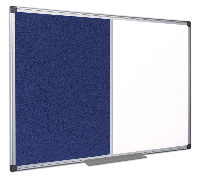Photos - Interactive Whiteboard Bi-Office XA2717170 insert notice board Indoor Blue, White Aluminium 