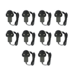 AudioCodes Pack of 10 - Power Supply 12VDC/1A Wall Mount UK Type 100-240VAC