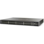 Cisco SG500-52MP, Refurbished Managed L2/L3 Gigabit Ethernet (10/100/1000) Black 1U Power over Ethernet (PoE)