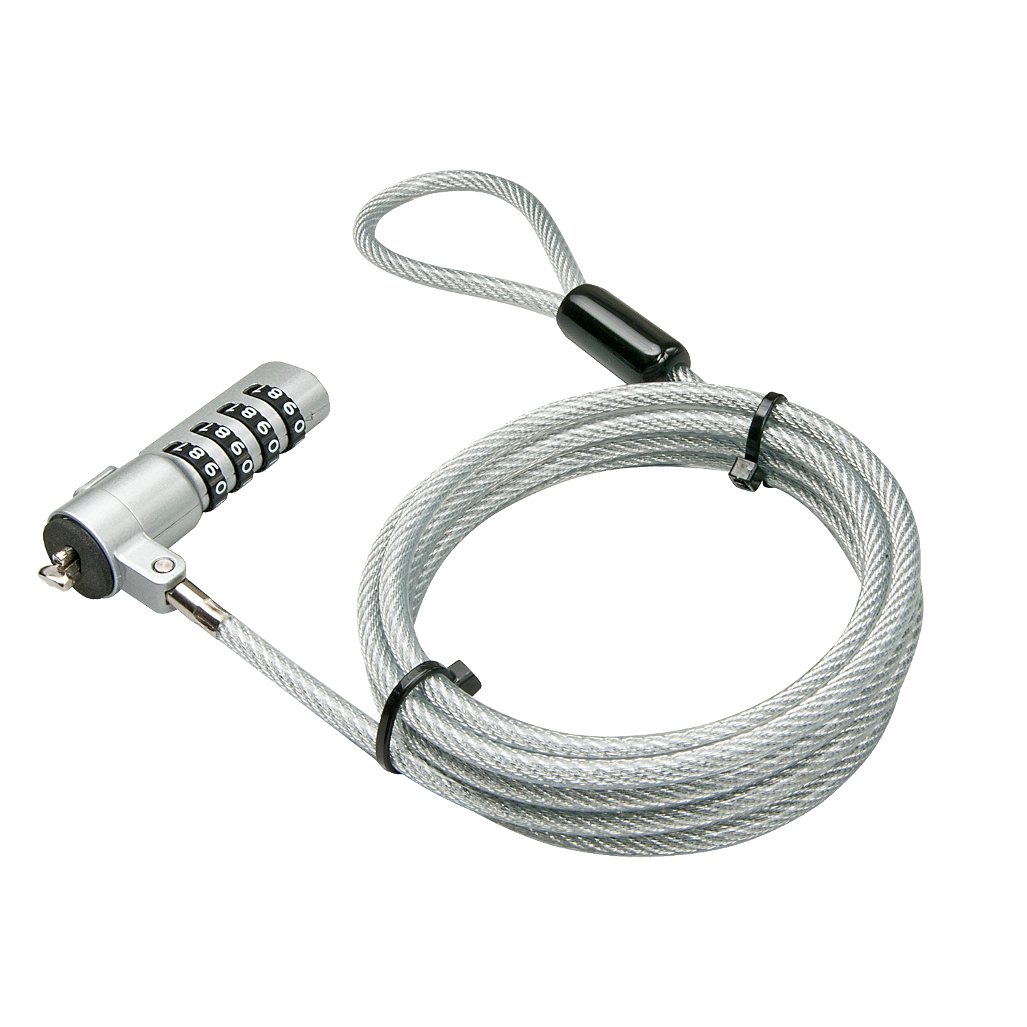 Image of Lindy 20980 cable lock Stainless steel 1.8 m