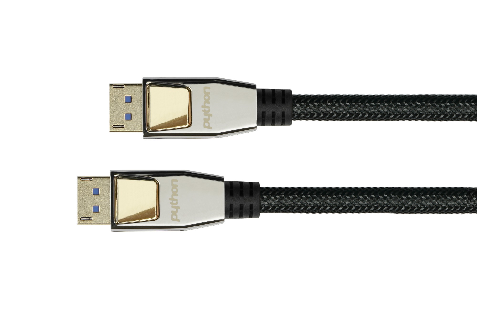 Python DP20-PY010 DisplayPort cable 1 m Black