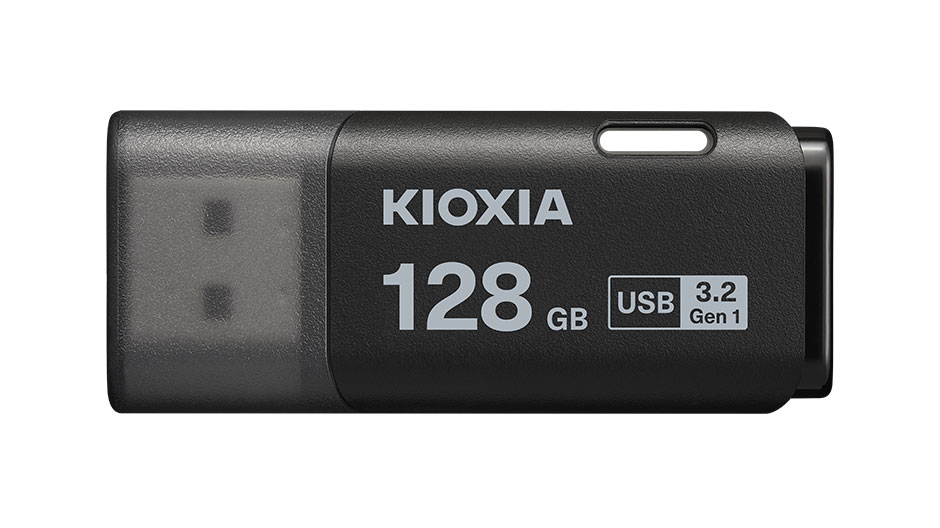 Kioxia LU301K128GG4 USB flash drive 128 GB USB Type-A 3.2 Gen 1 (3.1 Gen 1) Black