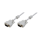 LogiLink D-Sub, 3 m VGA cable VGA (D-Sub) Grey