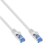 InLine Patch cable, Cat.6A, S/FTP, TPE flexible, white, 2m