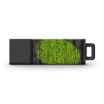 Centon Macbeth USB flash drive 64 GB USB Type-A 3.2 Gen 1 (3.1 Gen 1) Black, Green