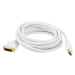Monoprice Displayport/DVI, 4.572 m 180" (4.57 m) White
