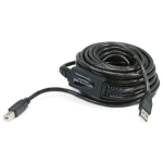 Monoprice USB 2.0, M/M, 10.0584 m USB cable USB A USB B Black