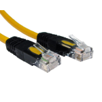 Cables Direct XXURT-602Y networking cable Yellow 2 m Cat5e U/UTP (UTP)