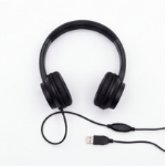 CODi A04512A headphones/headset Wired Head-band Calls/Music USB Type-A Black