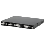 Intellinet 48-Port Gigabit Ethernet PoE+ Layer 2+ Managed Switch with Six 10G SFP+ Uplinks IEEE 802.3at/af (PoE+/PoE) Compliant, 450 W PoE Power Budget, Layer 2+/Layer 3 Lite, 6 x 10G SFP+ Open