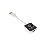 Black Box VA-HDMI-DP video cable adapter HDMI Type A (Standard) DisplayPort Black, White