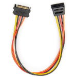 Rocstor Y10C866-RD SATA cable 11.8" (0.3 m) SATA 15-pin Black, Orange, Red, Yellow