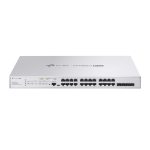 TP-Link Omada Pro 24-Port PoE+ Gigabit L2+ Managed Switch with 4 SFP+ Slots