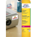 Avery L6140-20 etiqueta autoadhesiva Rectángulo redondeado Permanente Blanco 800 pieza(s)