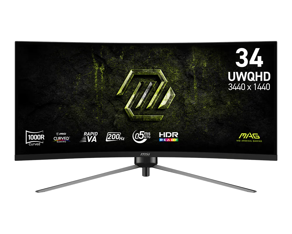 EU Product - MAG 345CQRF E20 86,36 UWQHD 16:9 VA DP HDMI thumbnail