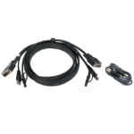 iogear G2L703UTAA3 KVM cable Black 118.1" (3 m)